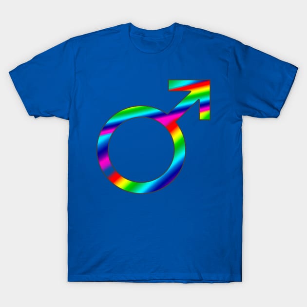 Male Symbol T-Shirt by dalyndigaital2@gmail.com